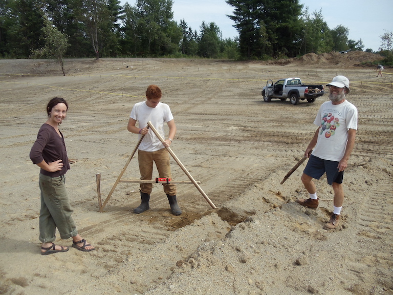 Maine Heritage Orchard planting