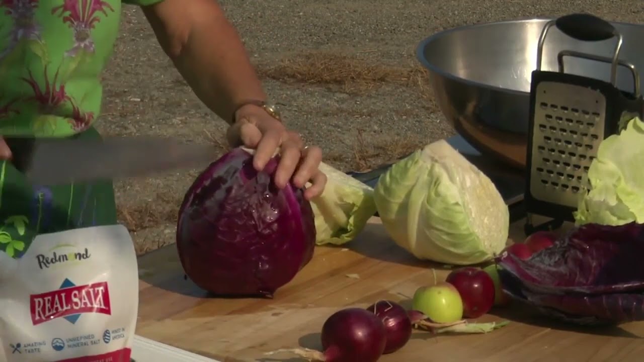 Sauerkraut make-a-long with Wendy Watson