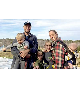 Meet Emilia Carbone and Jed Beach of 3 Bug Farm in Lincolnville